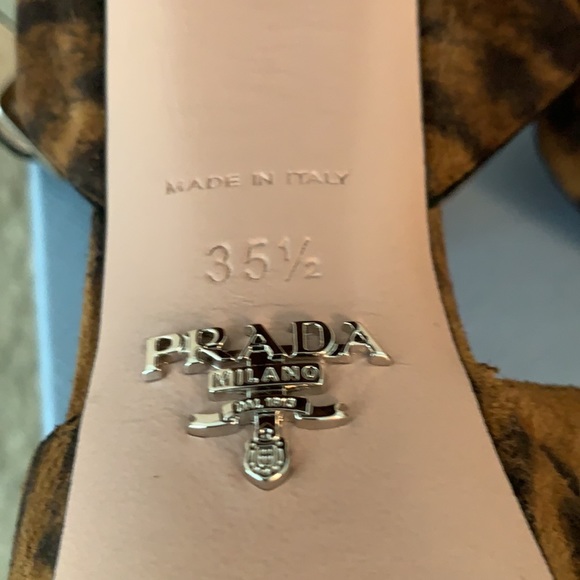 Prada Animal Print Platforms - Picture 3 of 4